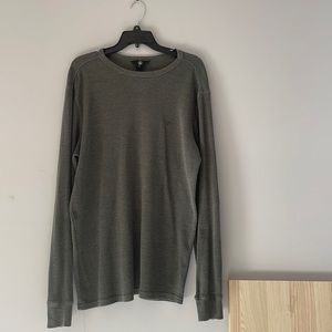 Volcom waffle knit long sleeve shirt